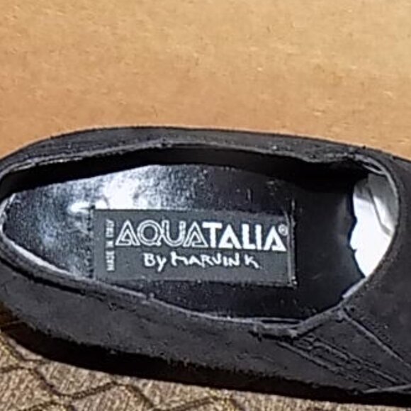 Aquatalia by Marvin K suede low boots US 7 made in Italy - Picture 11 of 11